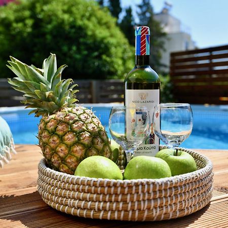 Dionysus Seaside Villa Ialysós Eksteriør bilde