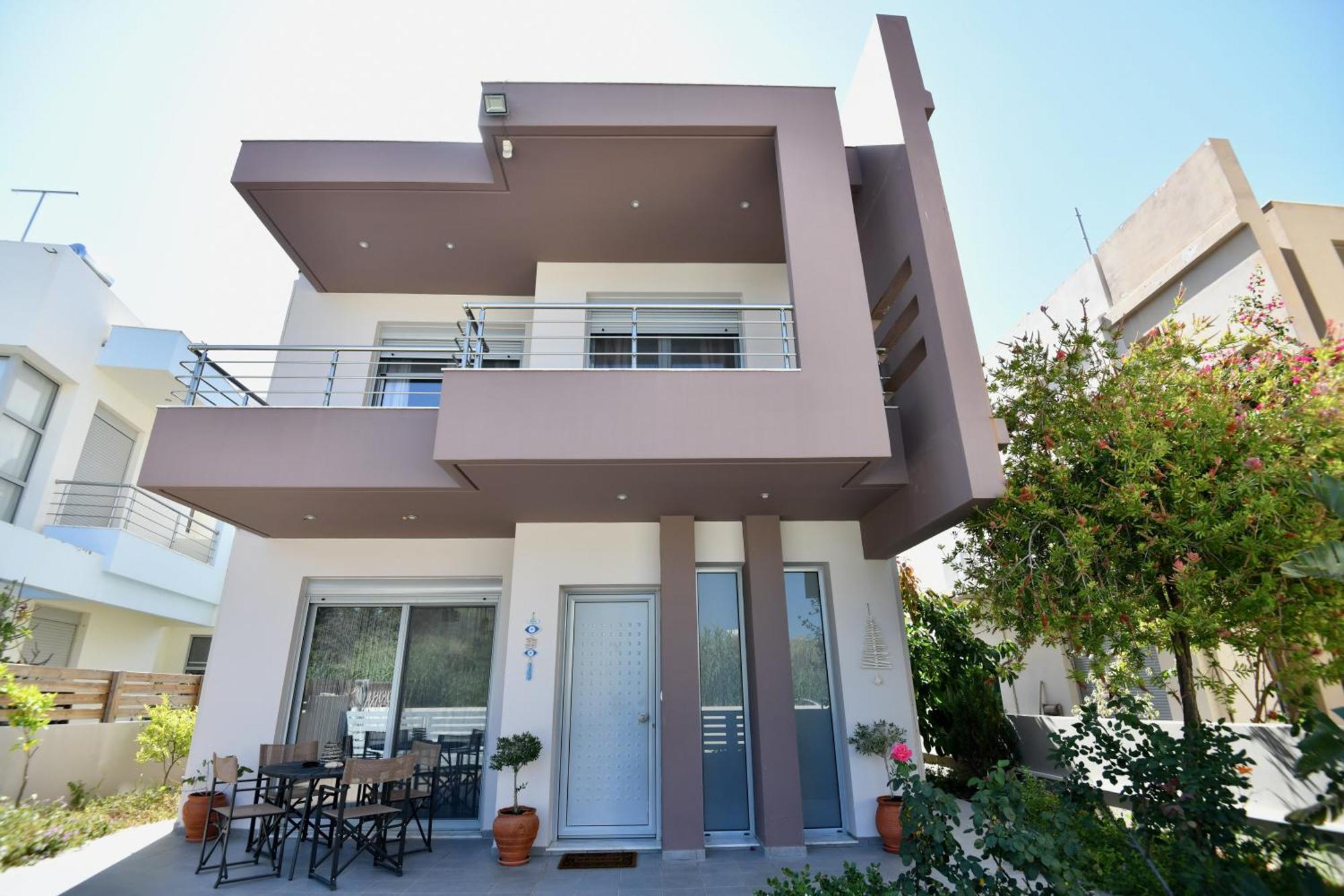 Dionysus Seaside Villa Ialysós Eksteriør bilde