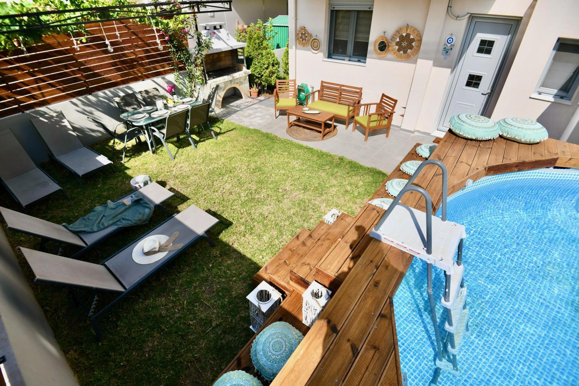Dionysus Seaside Villa Ialysós Eksteriør bilde