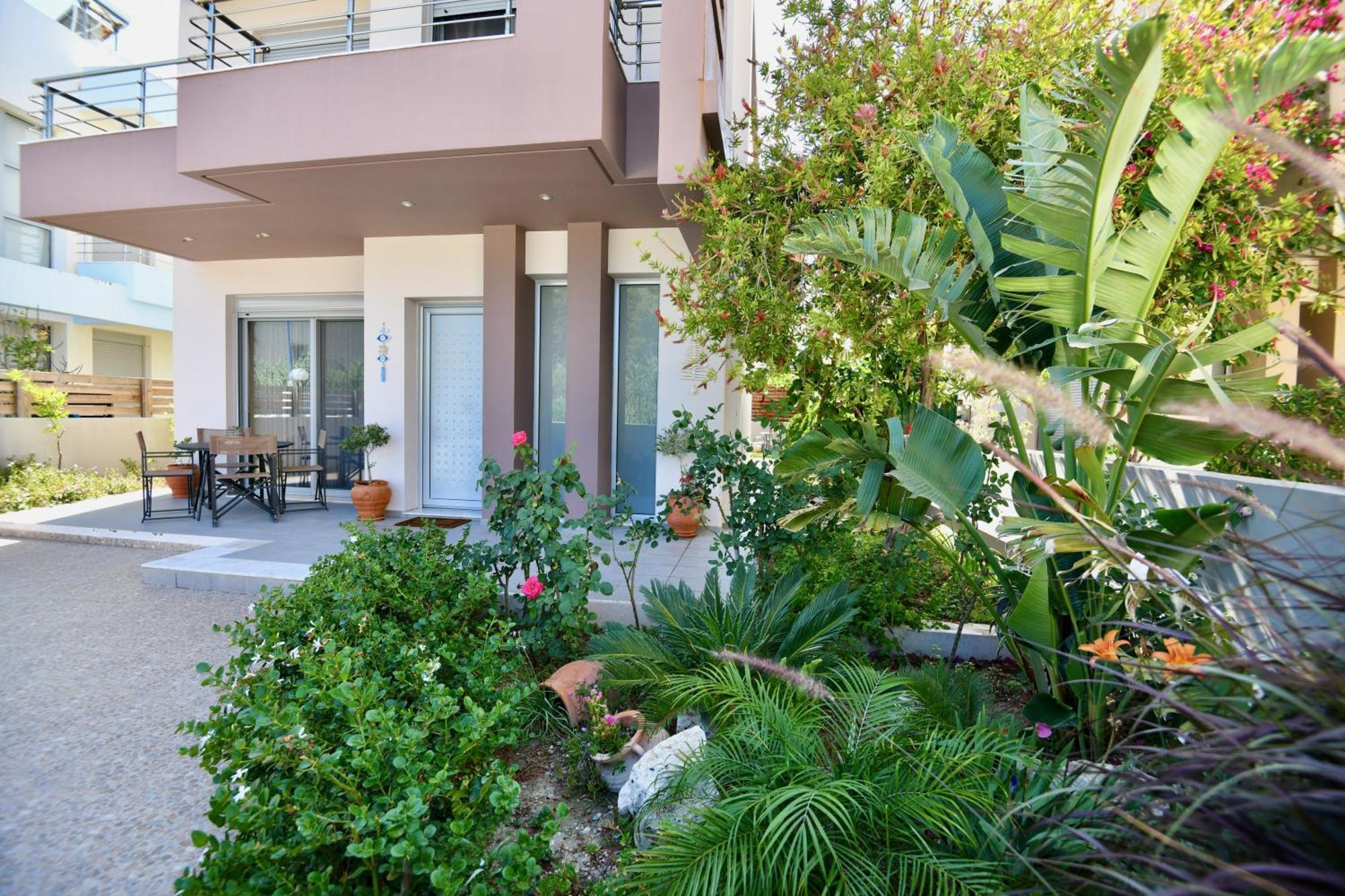 Dionysus Seaside Villa Ialysós Eksteriør bilde