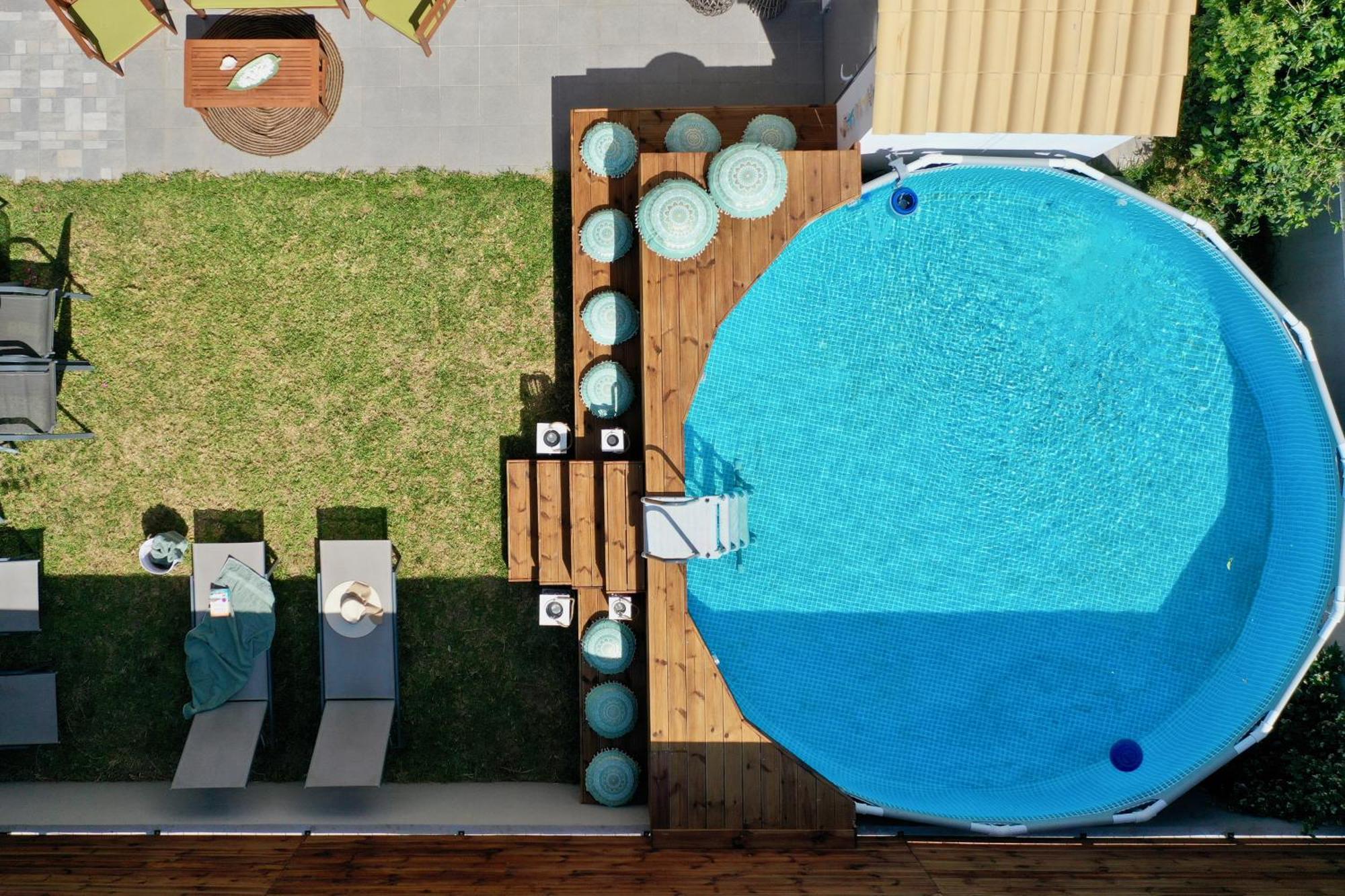 Dionysus Seaside Villa Ialysós Eksteriør bilde