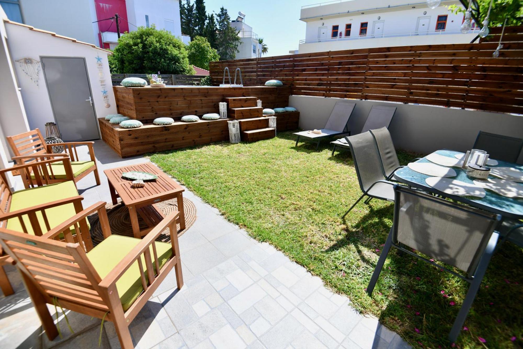 Dionysus Seaside Villa Ialysós Eksteriør bilde